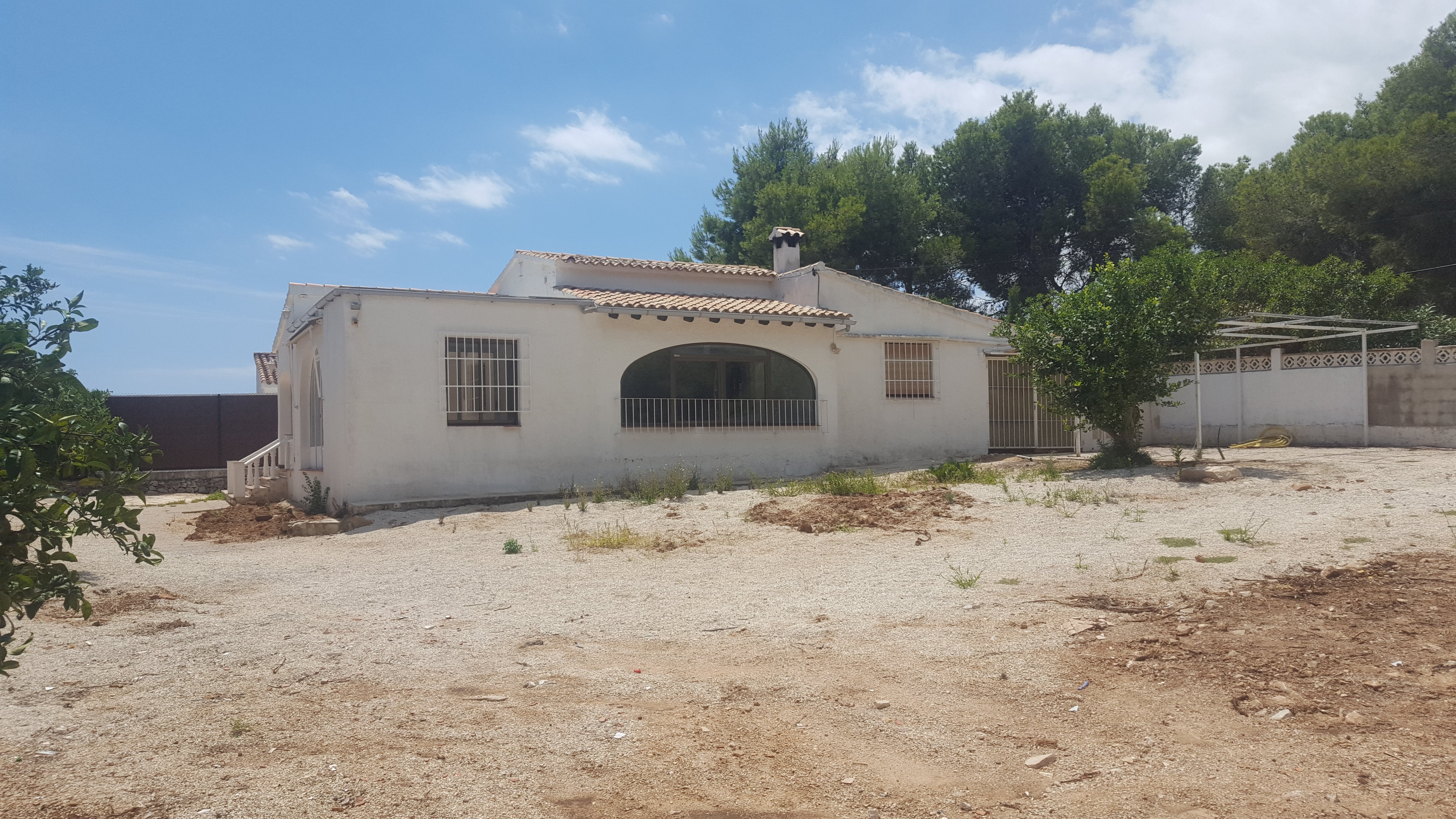 Kans in Moraira | te renoveren villa | | Ibiza stijl | VERKOCHT | Mirador de Moraira
