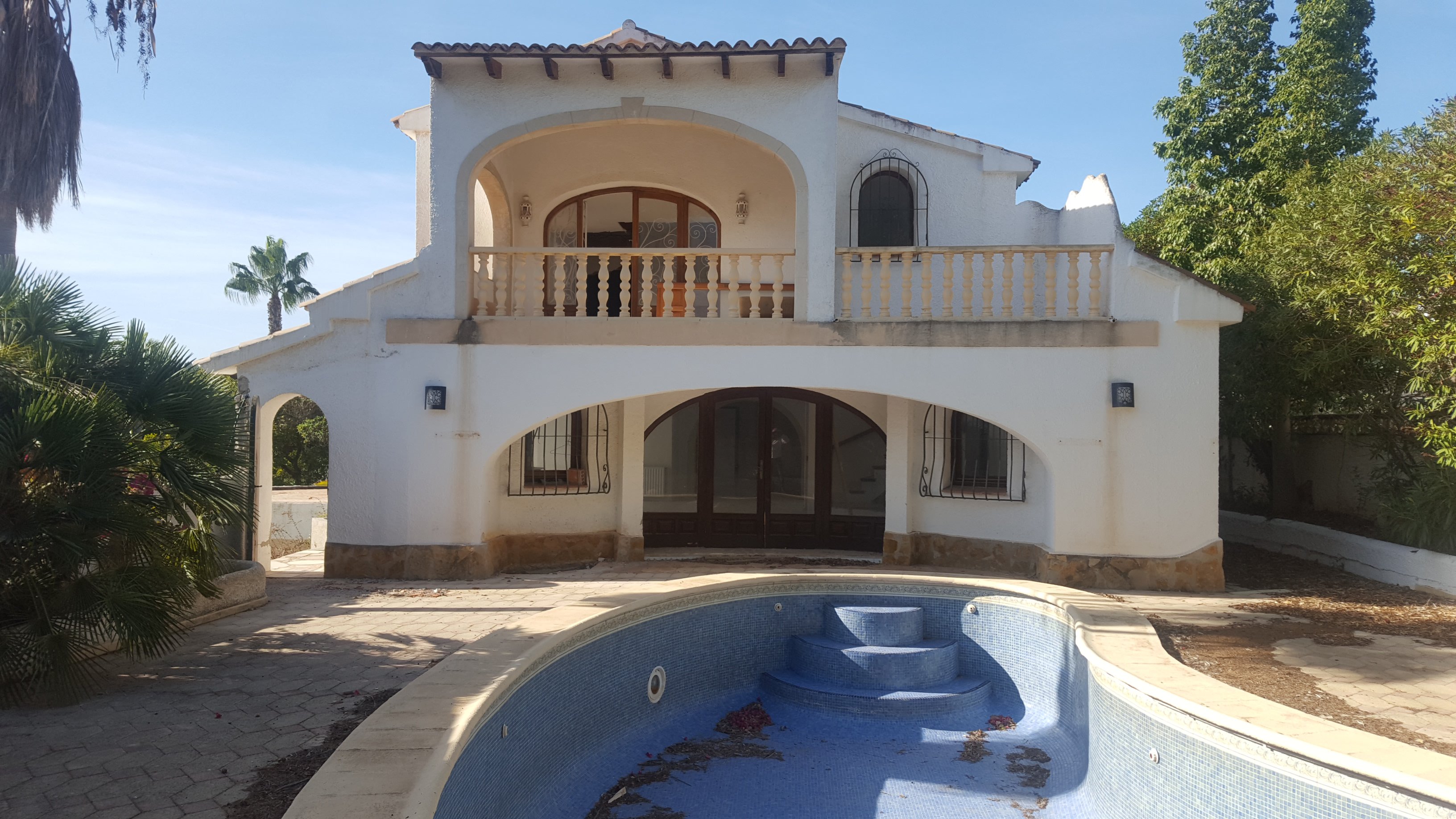 Buitenkans in Moraira | Stijlvolle grote mediterraanse villa in Moraira te koop |