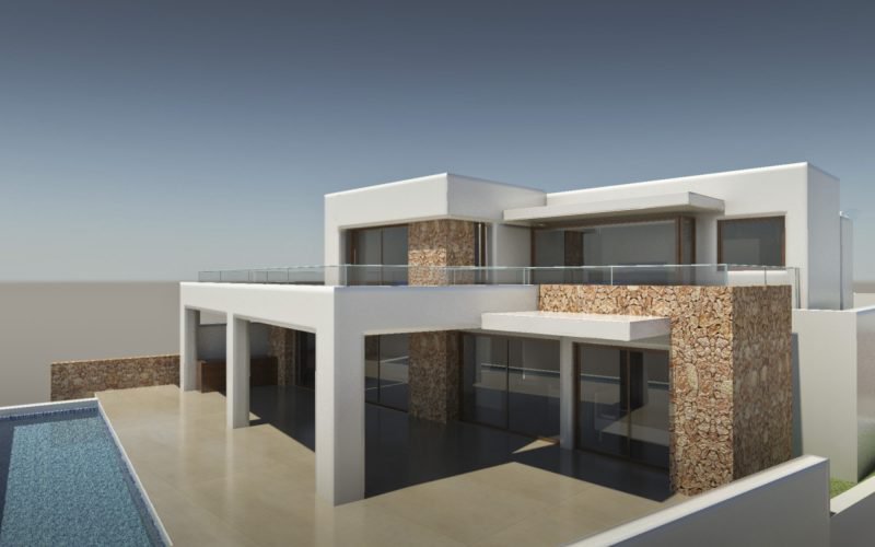 Nieuwbouw of renovatie project te koop in Moraira | Zeezicht