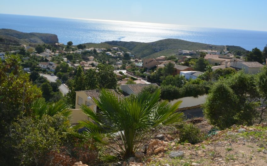 Bouwkavel met panoramisch zeezicht te koop Cumbre del Sol (Moraira) MInder dan € 200.000
