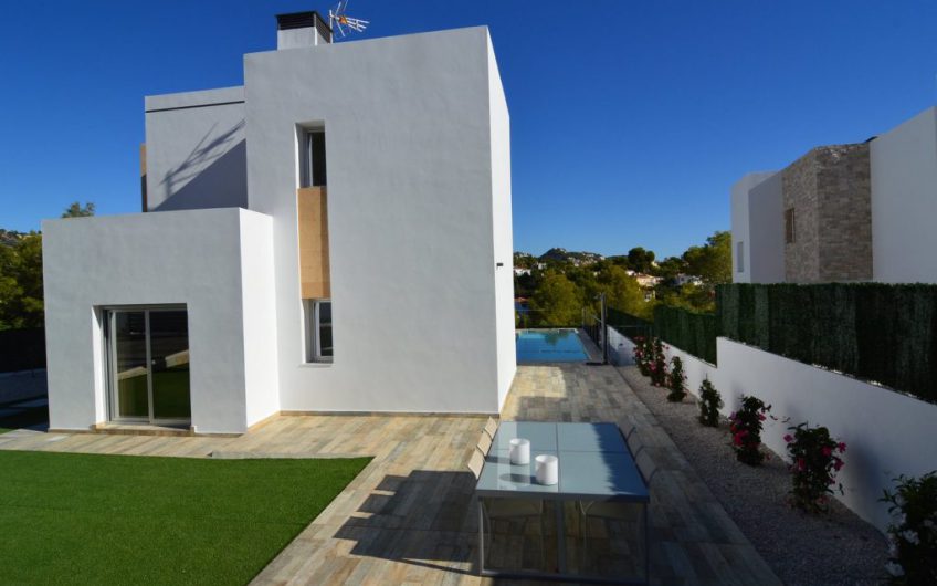 Aanbieding villa te koop omgeving Moraira sleutelklaar 4 slaapkamers
