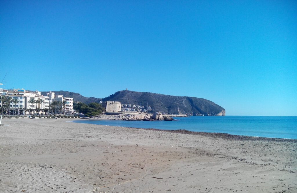 l'Ampolla Moraira strand