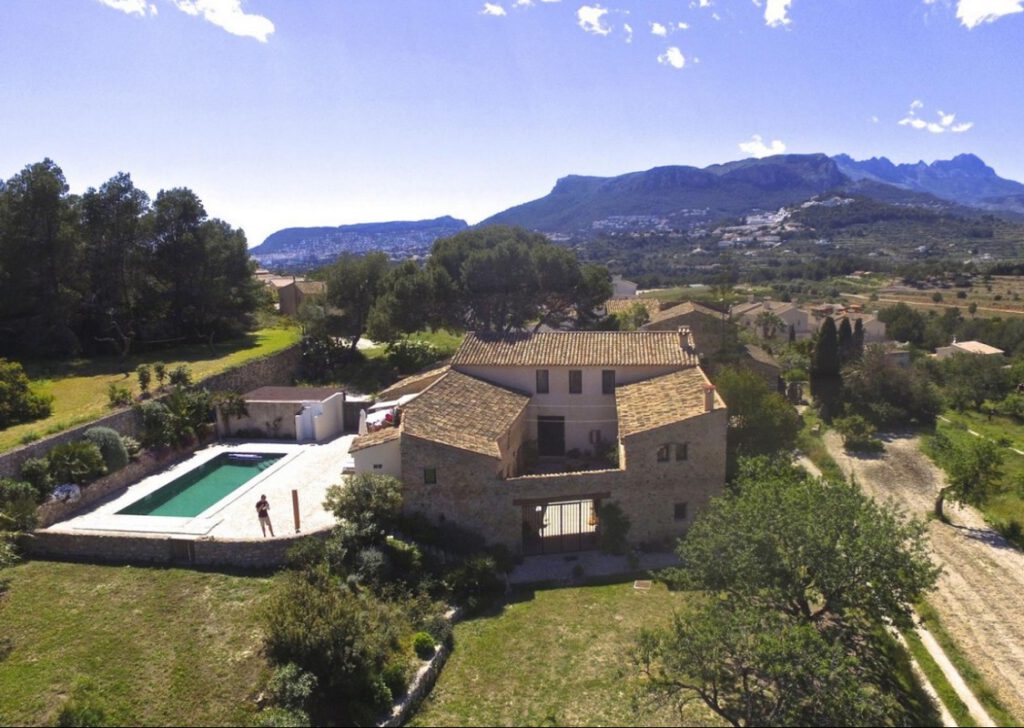 Finca B&B Calpe Costa Blanca