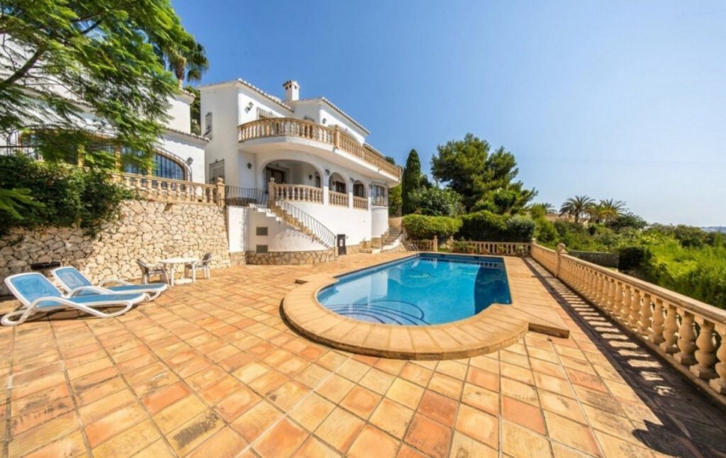 villa benimeit moraira te koop
