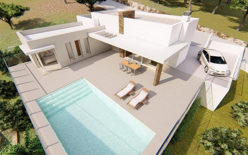 Villa in aanbouw in Benitachell te koop