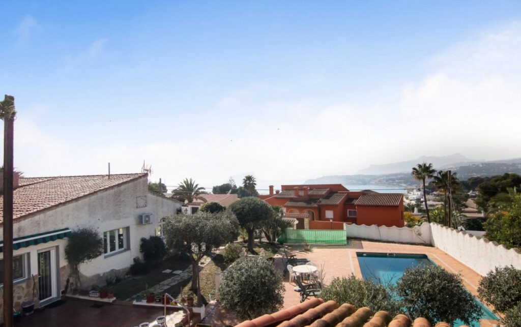 huis pla del mar moraira met zeezicht