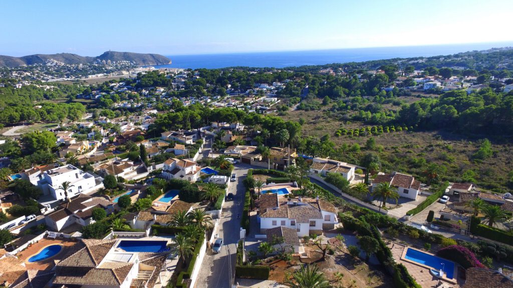 villa in Benemeit Moraira te koop