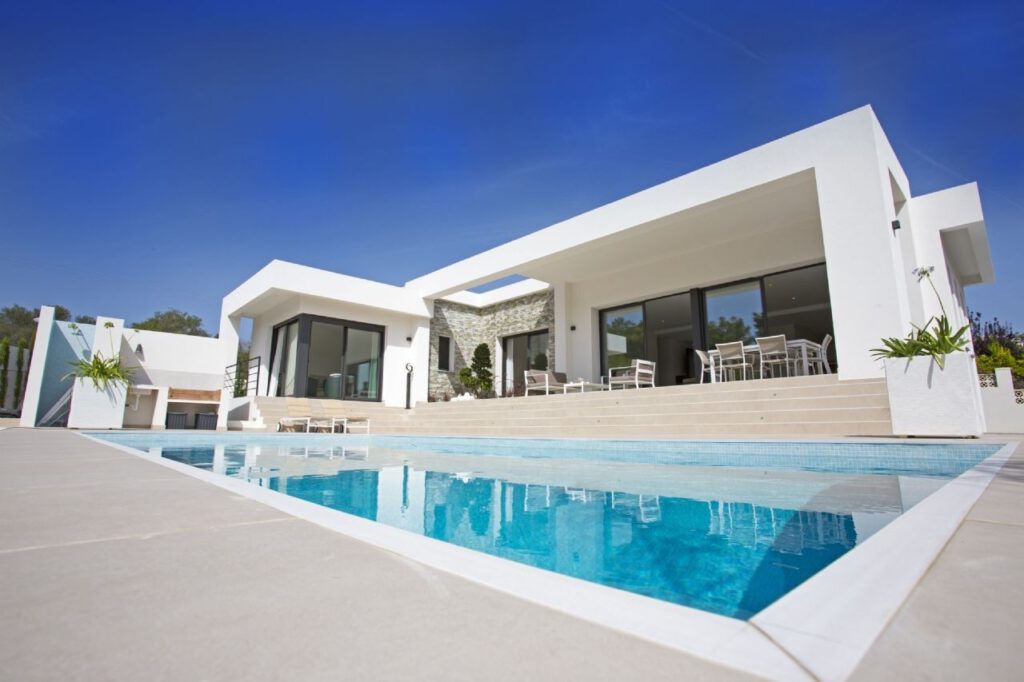 nieuwbouw villa Moraira energiezuinig