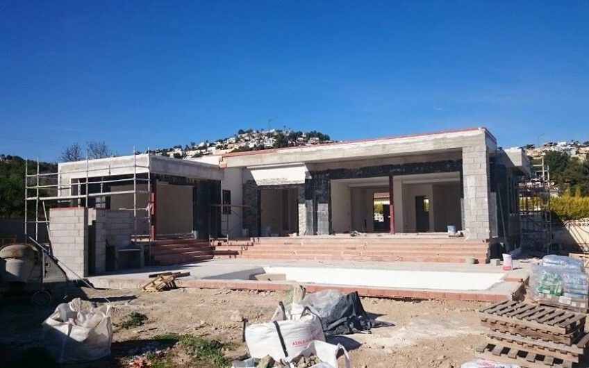 Nieuwbouw villa Moraira energiezuinig