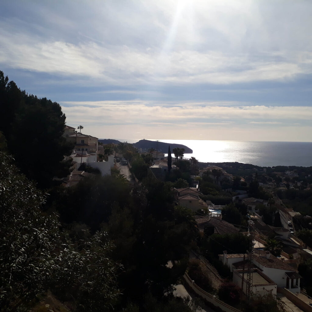 mooi zeezicht Moraira